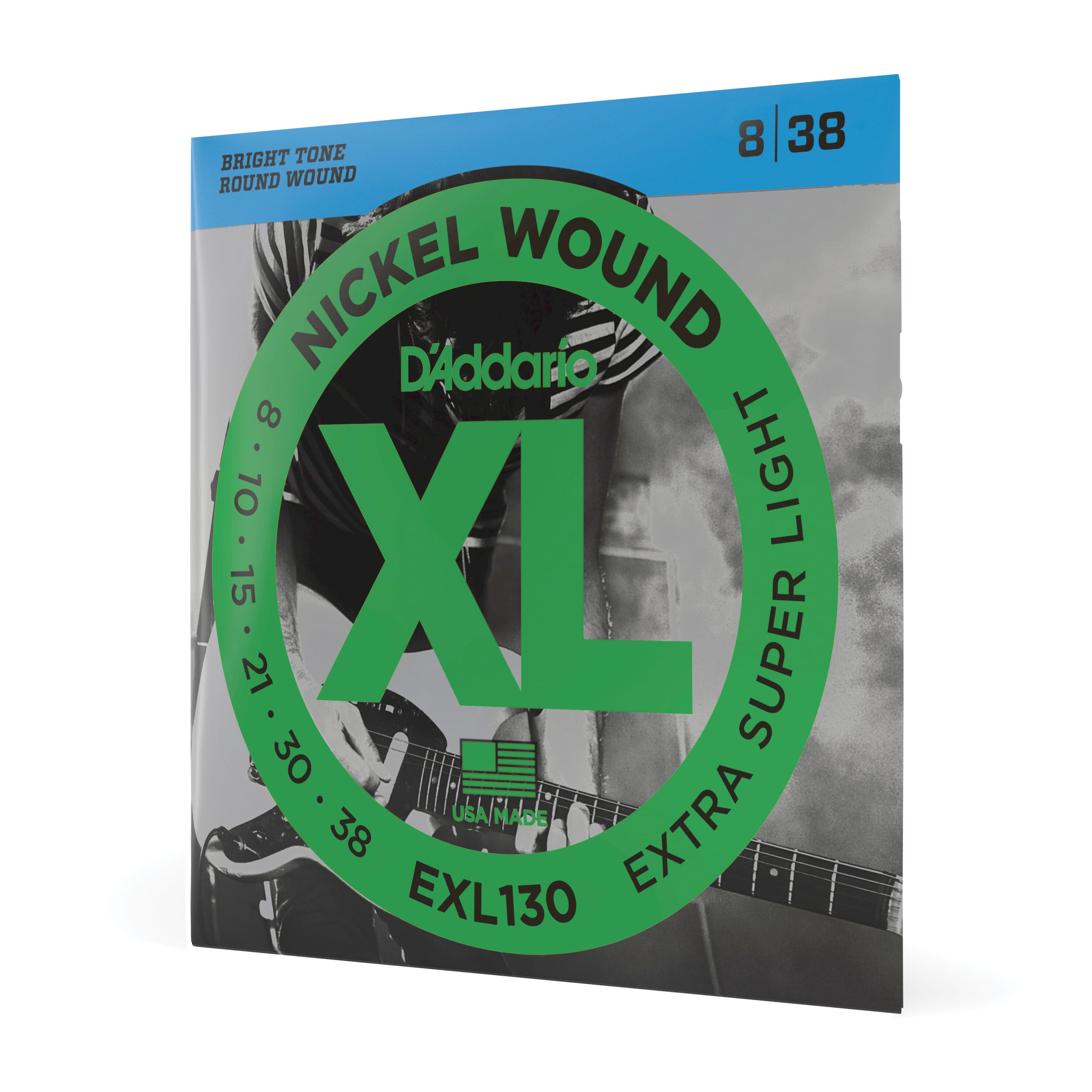 D'Addario EXL130 Electric Guitar Strings 8-38