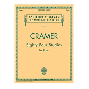 Cramer 84 Studies for Piano (Bks. I-IV – Complete)