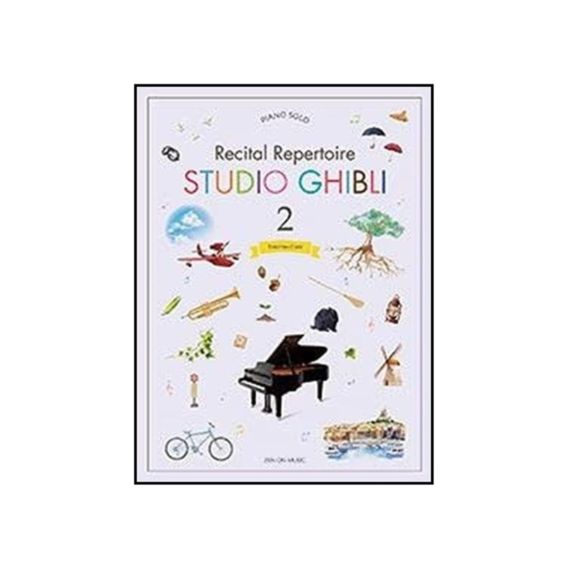 Studio Ghibli – Recital Repertoire Book 2 Intermediate Piano Solos