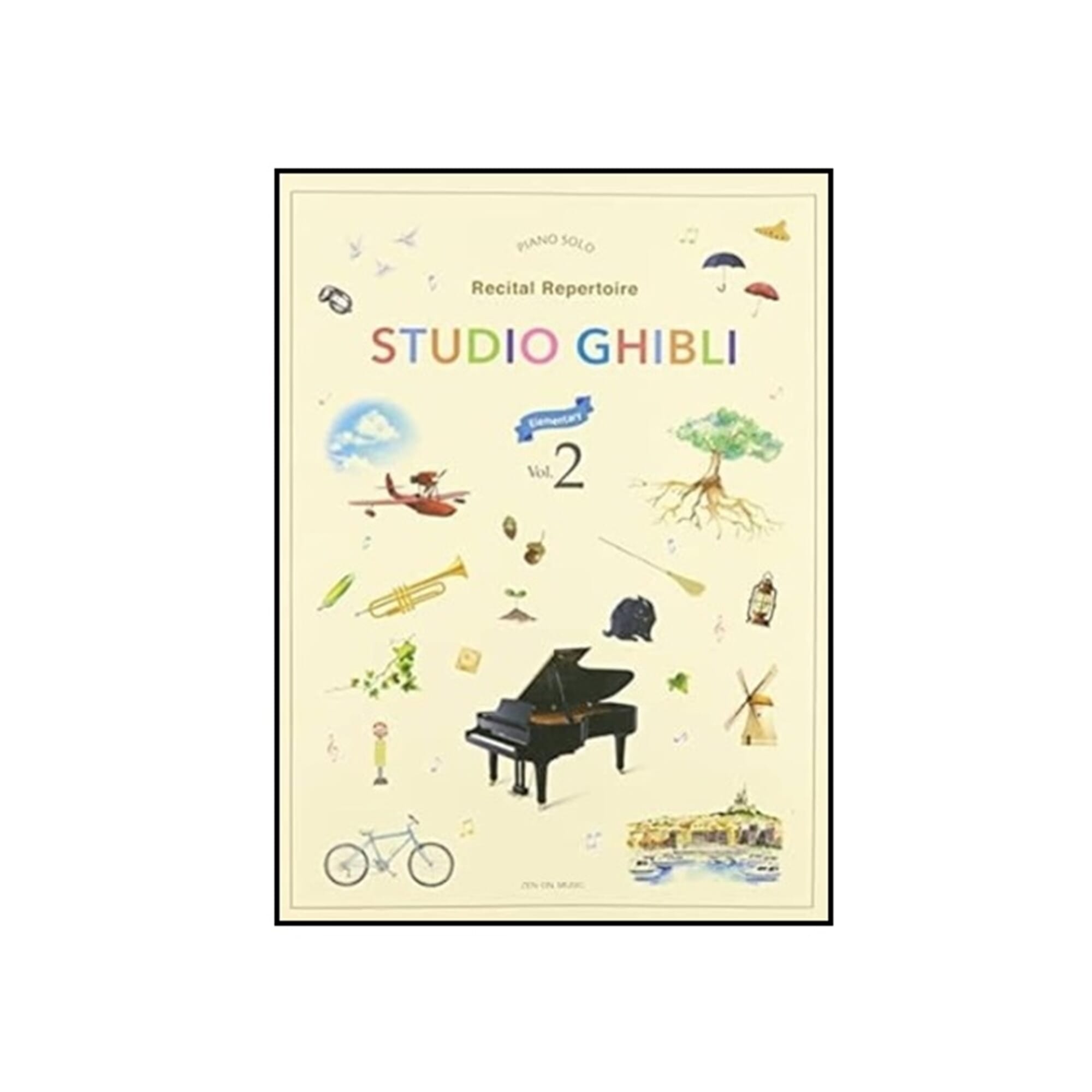 Studio Ghibli – Recital Repertoire Book 2 Elementary Piano Solos