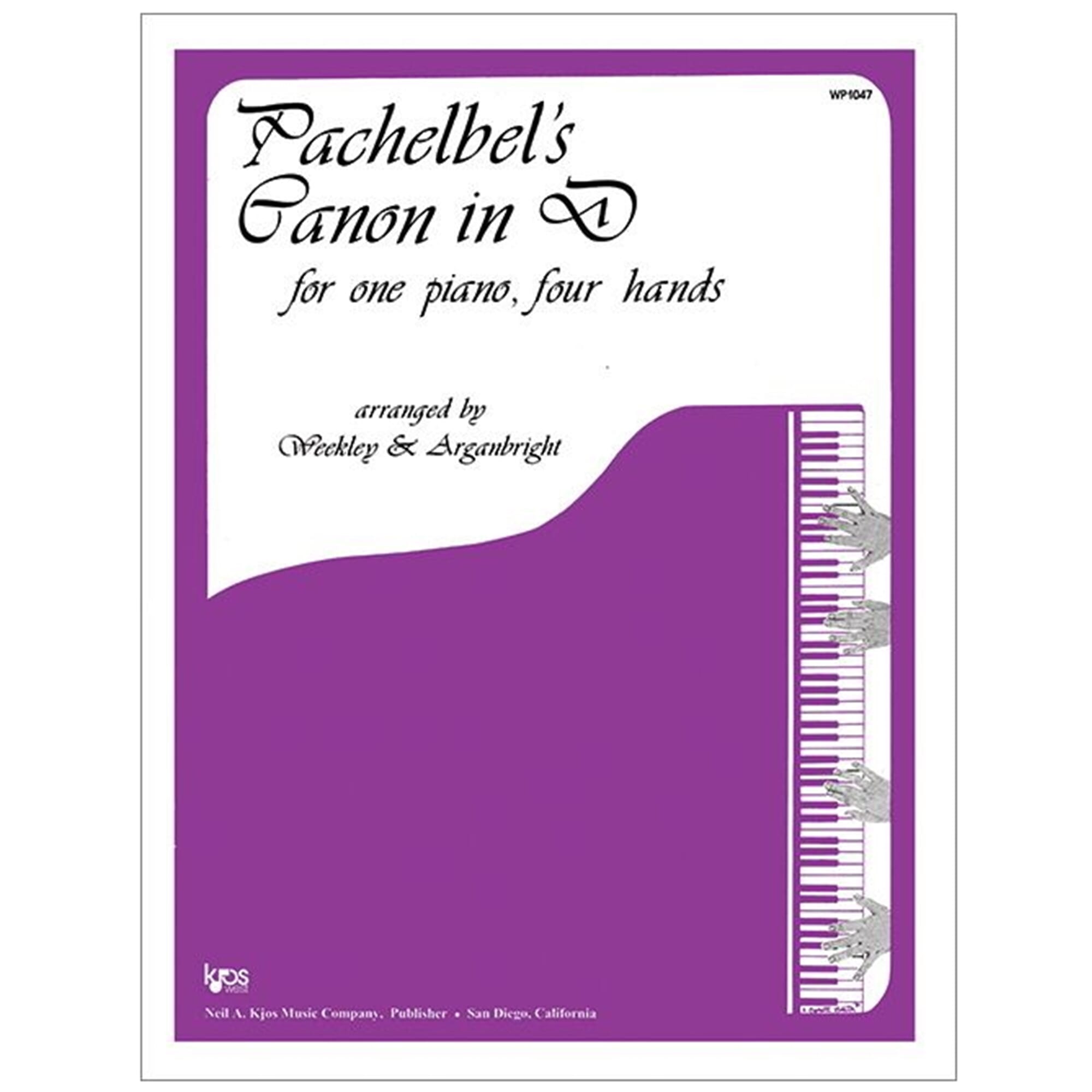 Pachelbel Canon Piano Duet