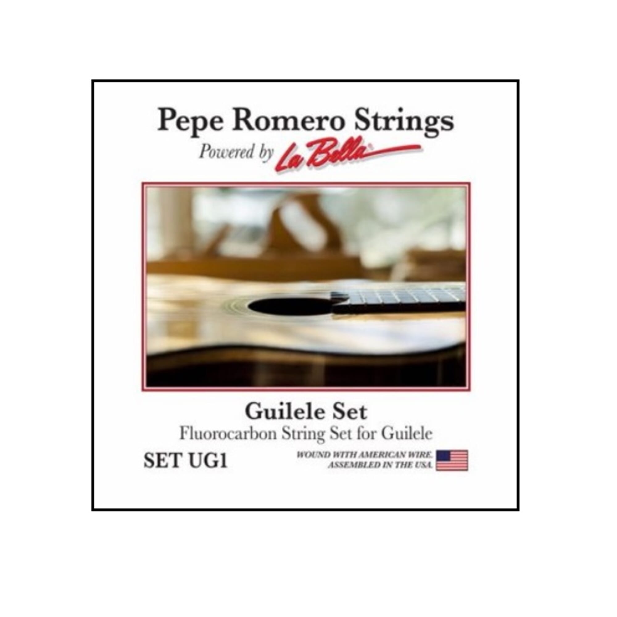 Pepe Romero UG1 A to A Tenor or G to G Baritone Guilele String Set