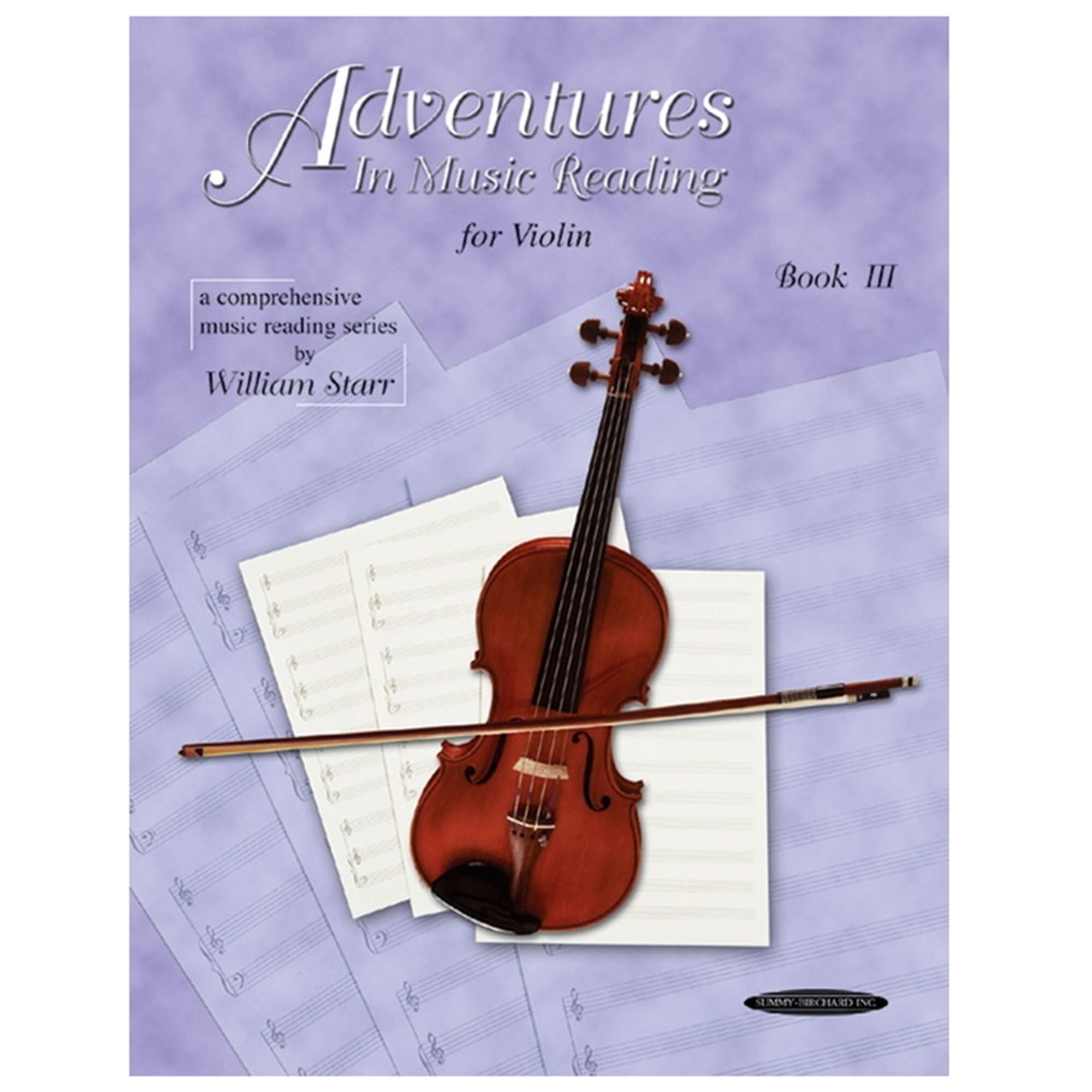 Adventures in Music Reading for Violin - Book 3
