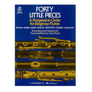 Forty (40) Little Pieces for Flute & Piano