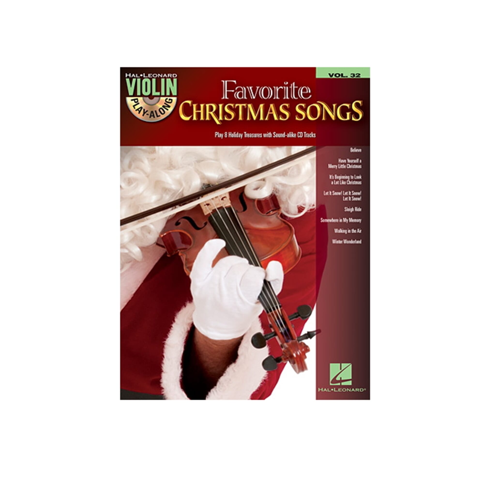 Favorite Christmas Songs - Violin Play-Along Vol. 32