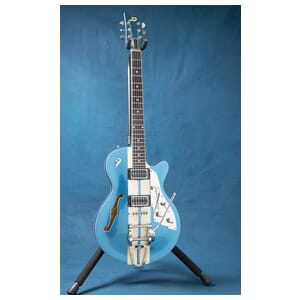 Duesenberg Mike Campbell 30th Anniversary Guitar with Case - Blue & White
