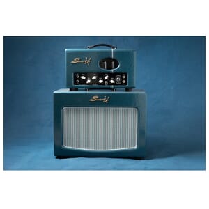 Swart Atomic Space Tone MkII Head and 1x12 cab Blue Sparkle