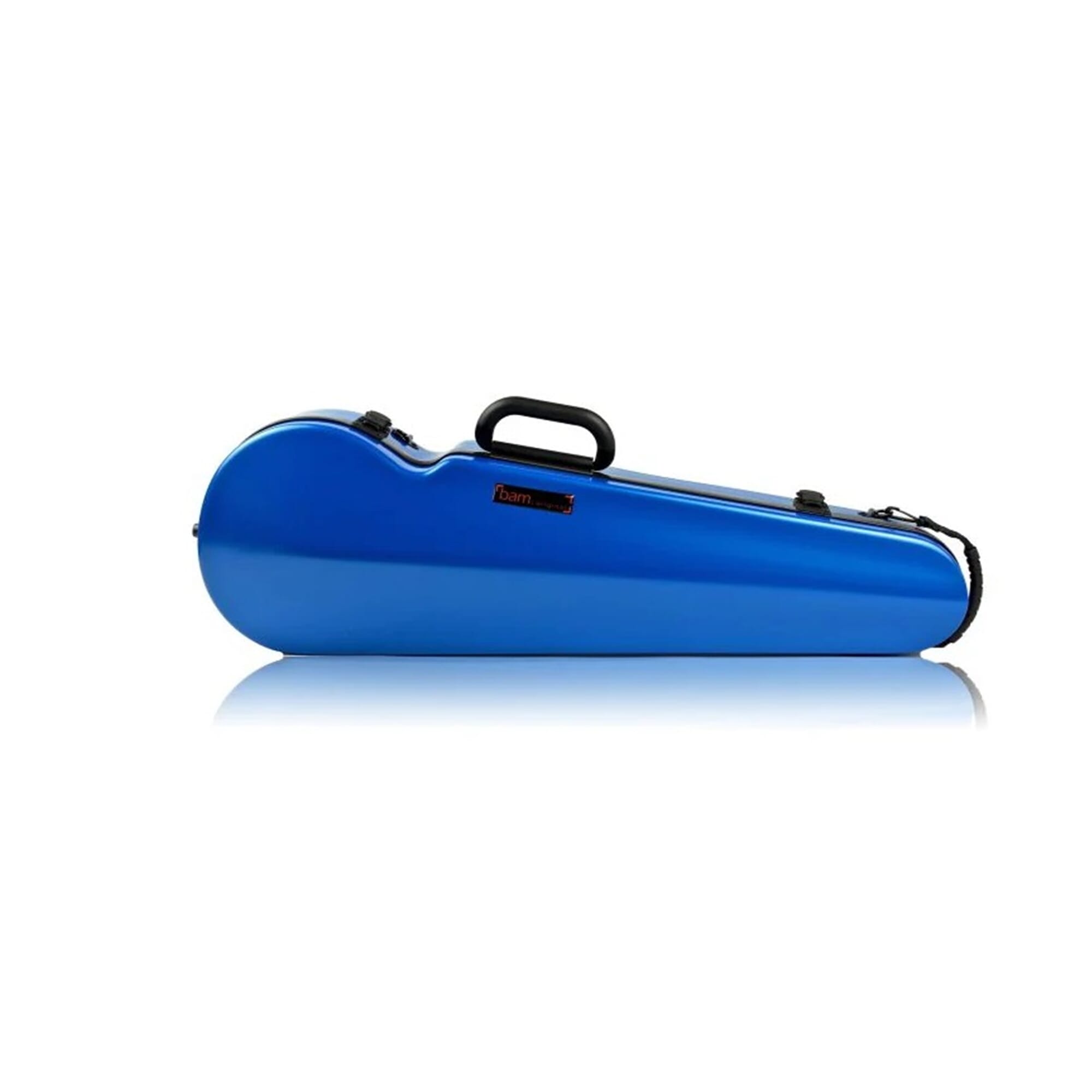 BAM Hightech Contoured Violin Case-  Azure Blue
