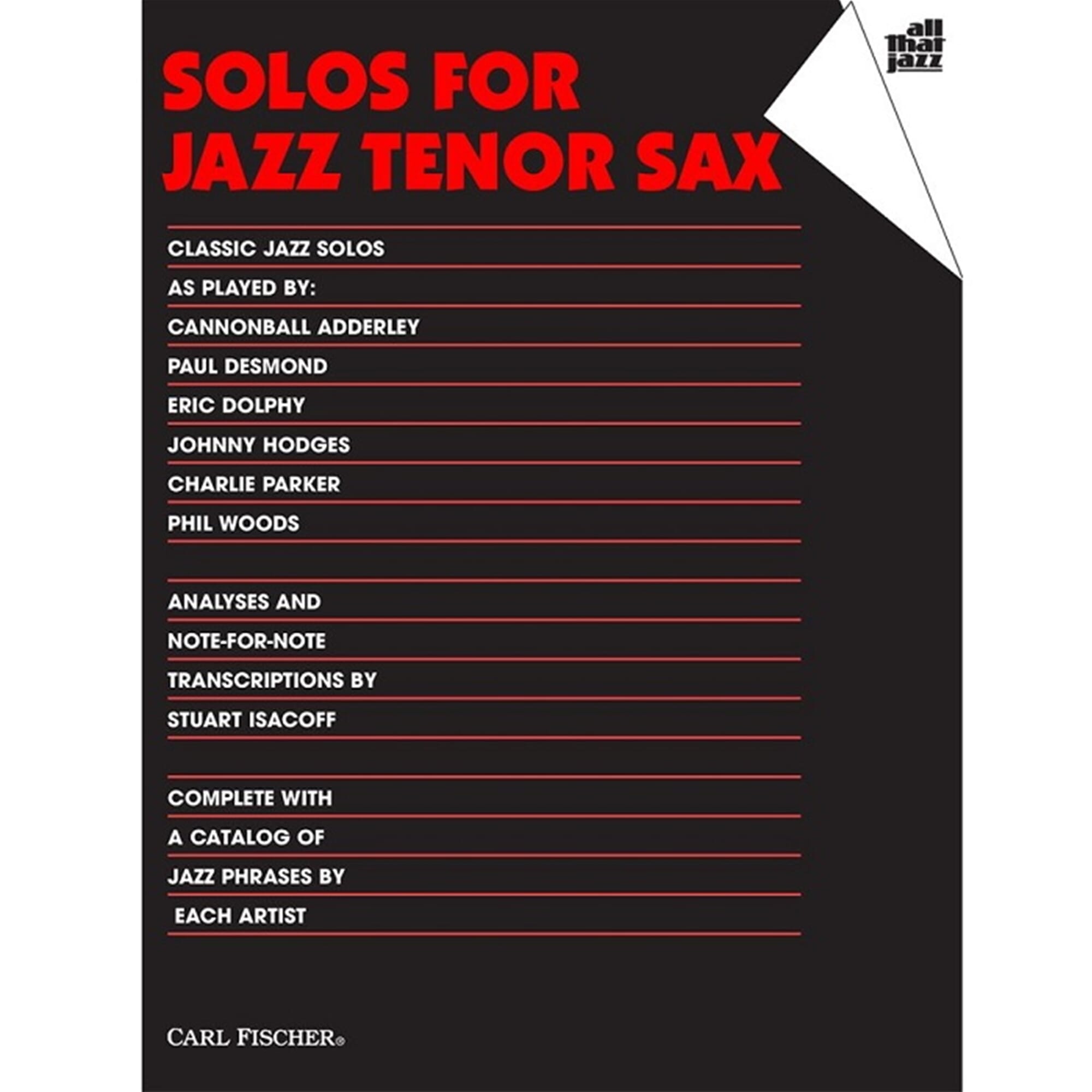 Solos For Jazz Tenor Sax