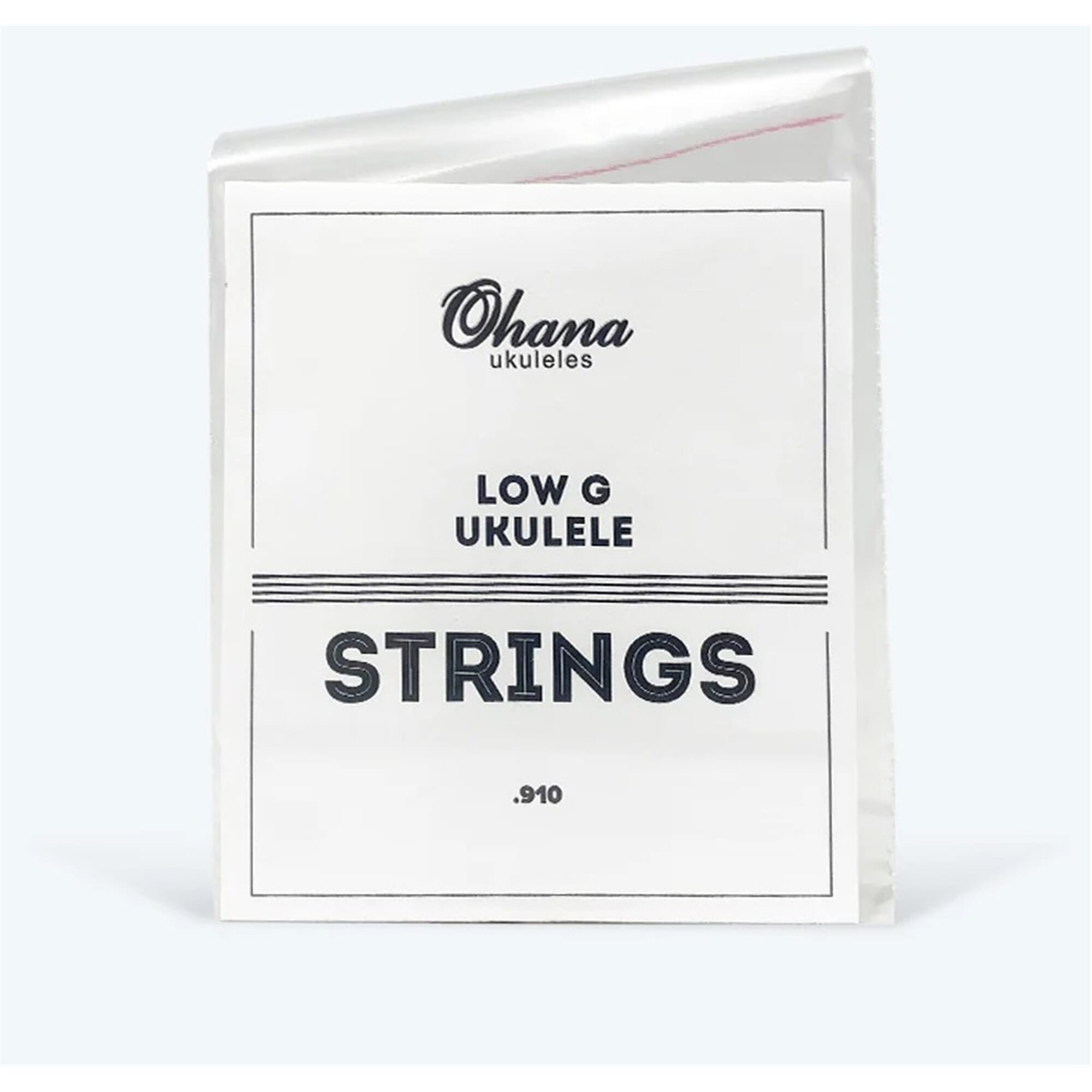 Ohana Fluorocarbon Single Low G Ukulele String