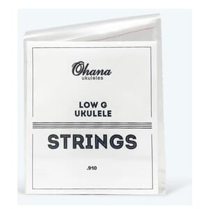 Ohana Fluorocarbon Single Low G Ukulele String