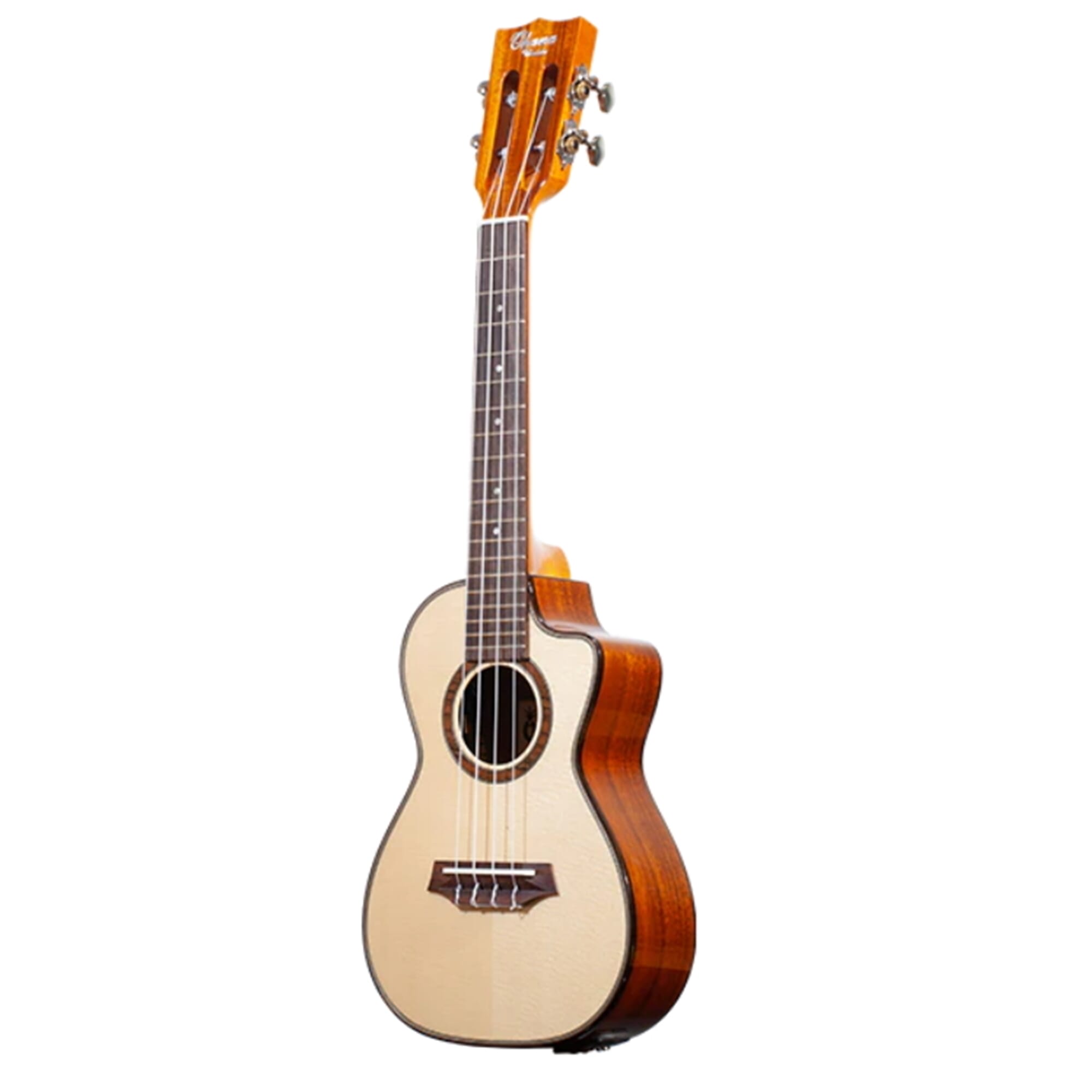 Ohana TK-260GCE Spruce/Acacia Tenor Ukulele