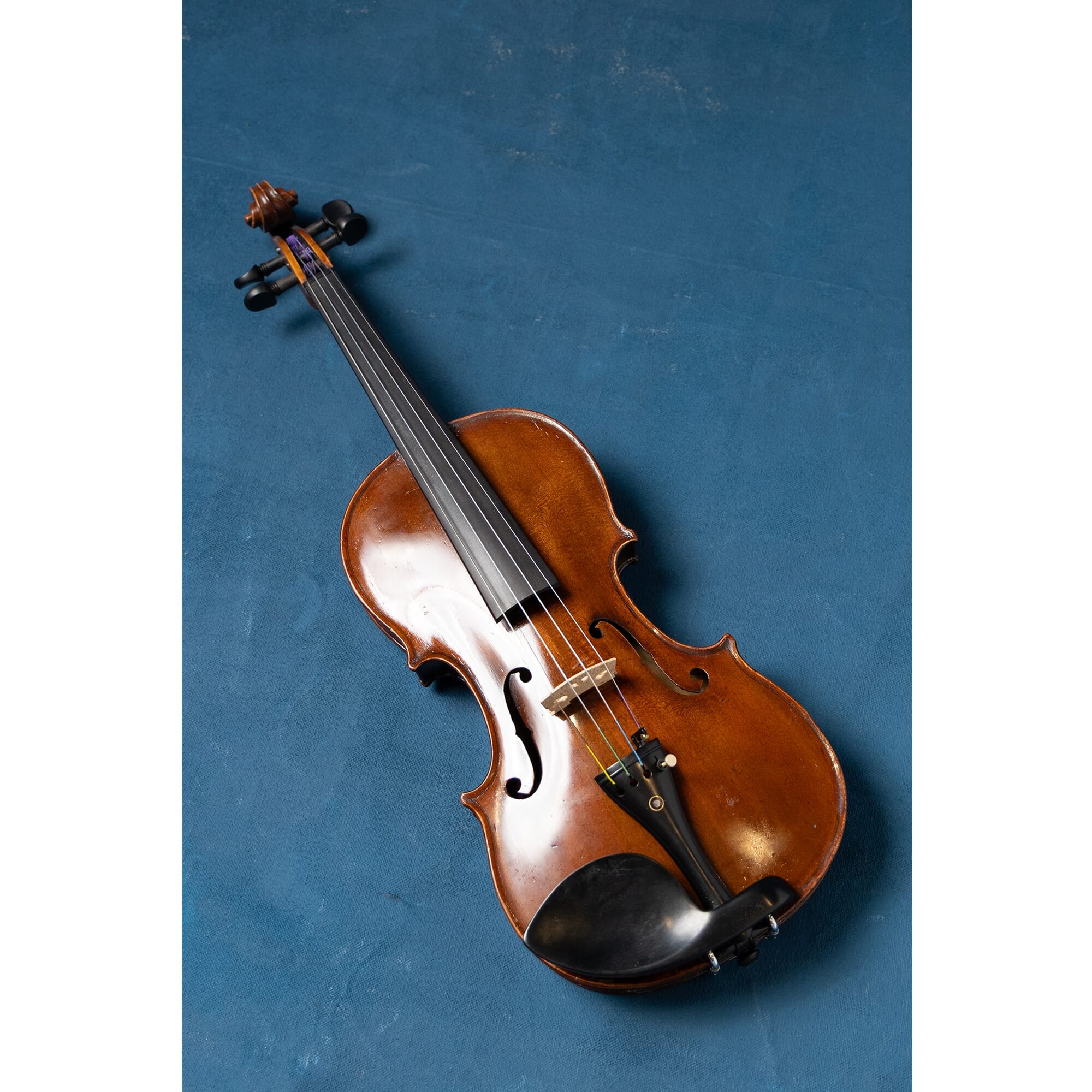 "1645 Amatus" @1880s 4/4 violin germany hand made.  Excellent Amati copy.