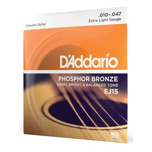 D'Addario EJ15 Acoustic Guitar Strings 10-47