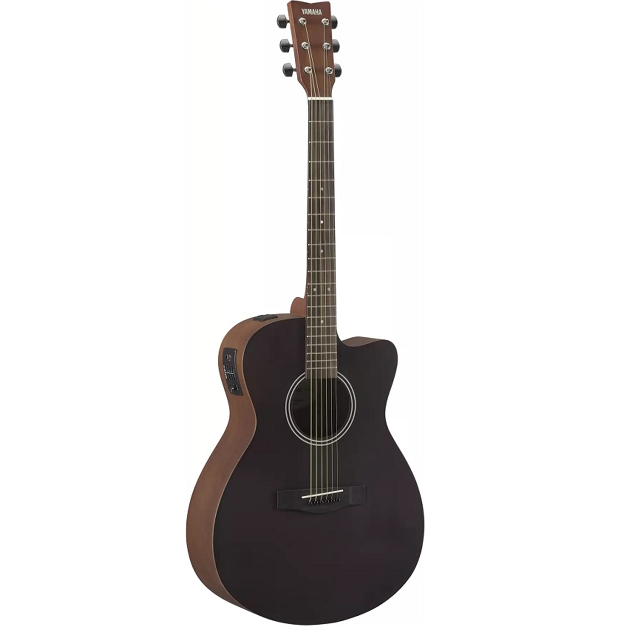 Yamaha FSX400C Acoustic Guitar - Smoky Black