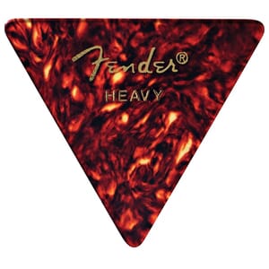 Fender 355 Shape Triangle Guitar Picks - Heavy (12)