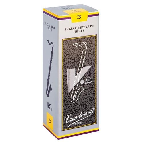 Vandoren V12 Bass Clarinet Reeds #2.5