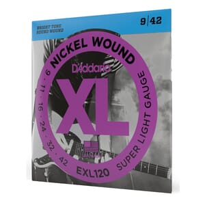 D'Addario EXL120 Electric Guitar Strings 9-42