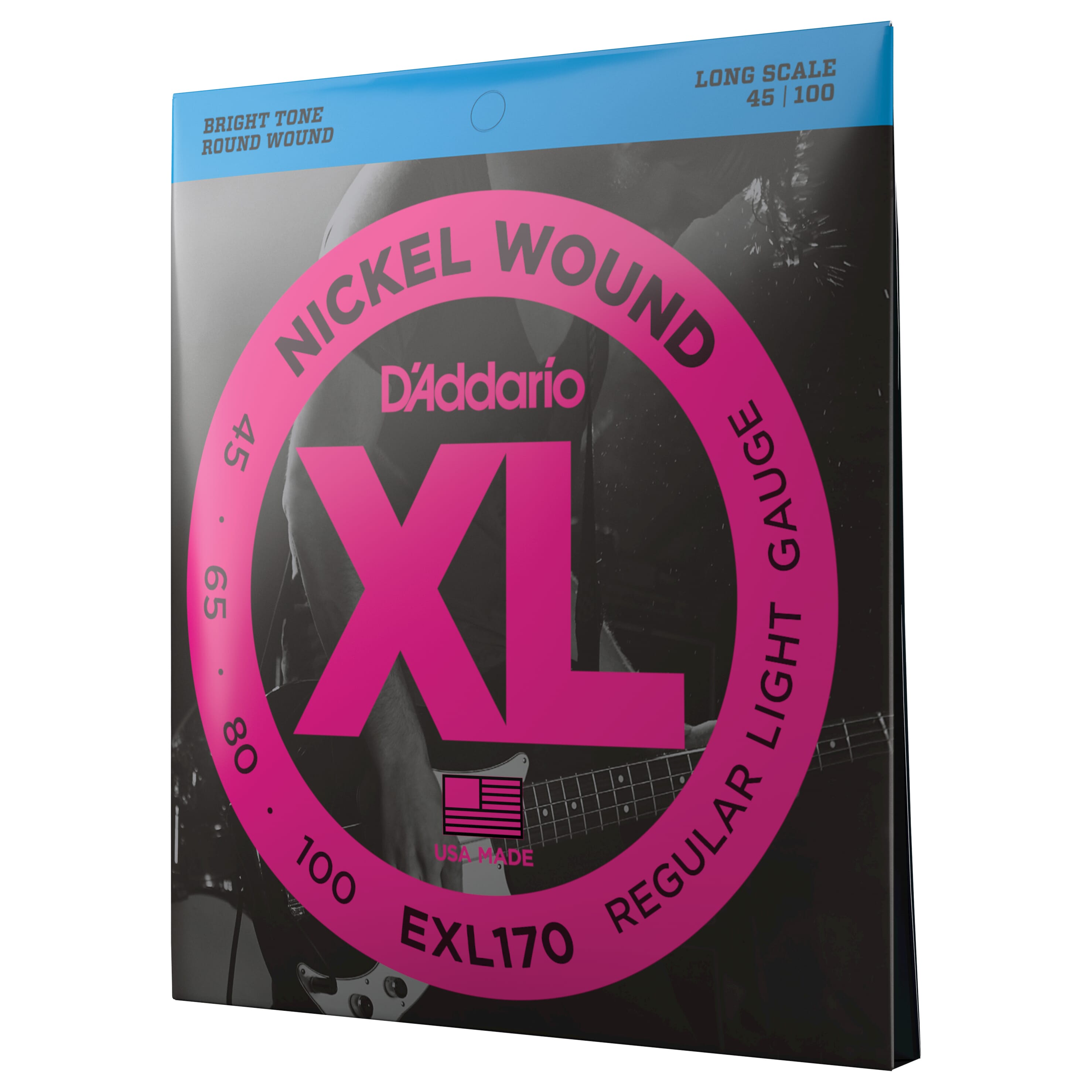 D'addario EXL170 Bass Strings 45-100