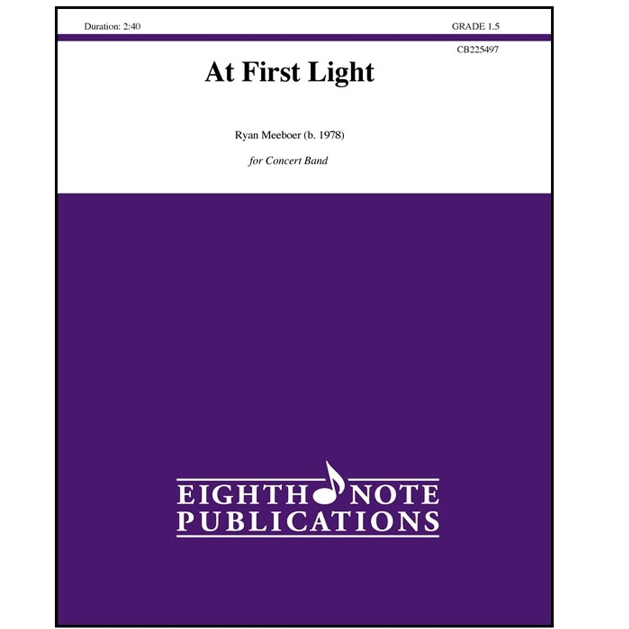 At First Light - Ryan Myerboer -  Concert Band