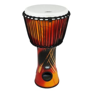 GMP 10" Air Drum Rope Tuned Djembe - Abstract Orange