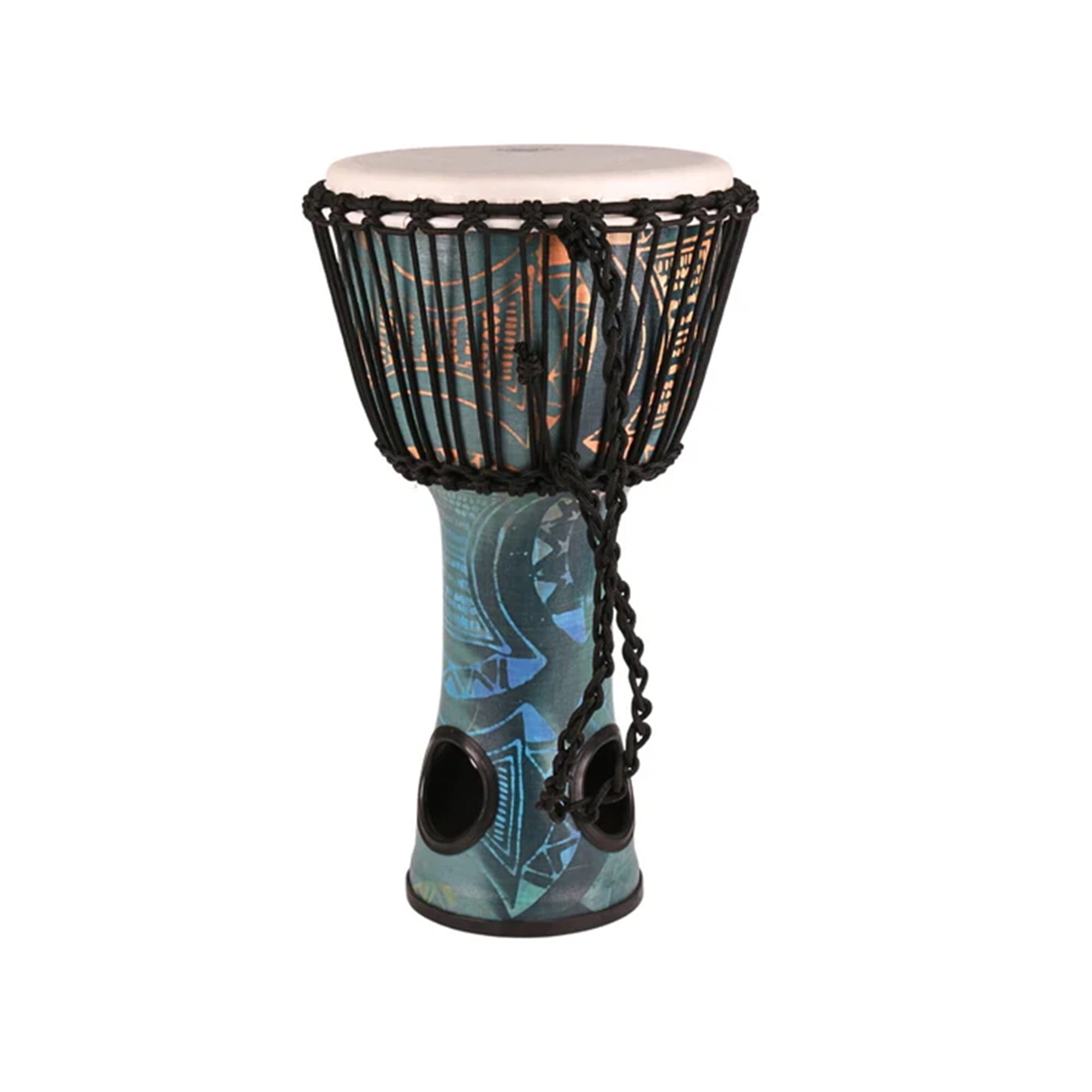 GMP 12" Air Drum Rope Tuned Djembe - Ocean Blue
