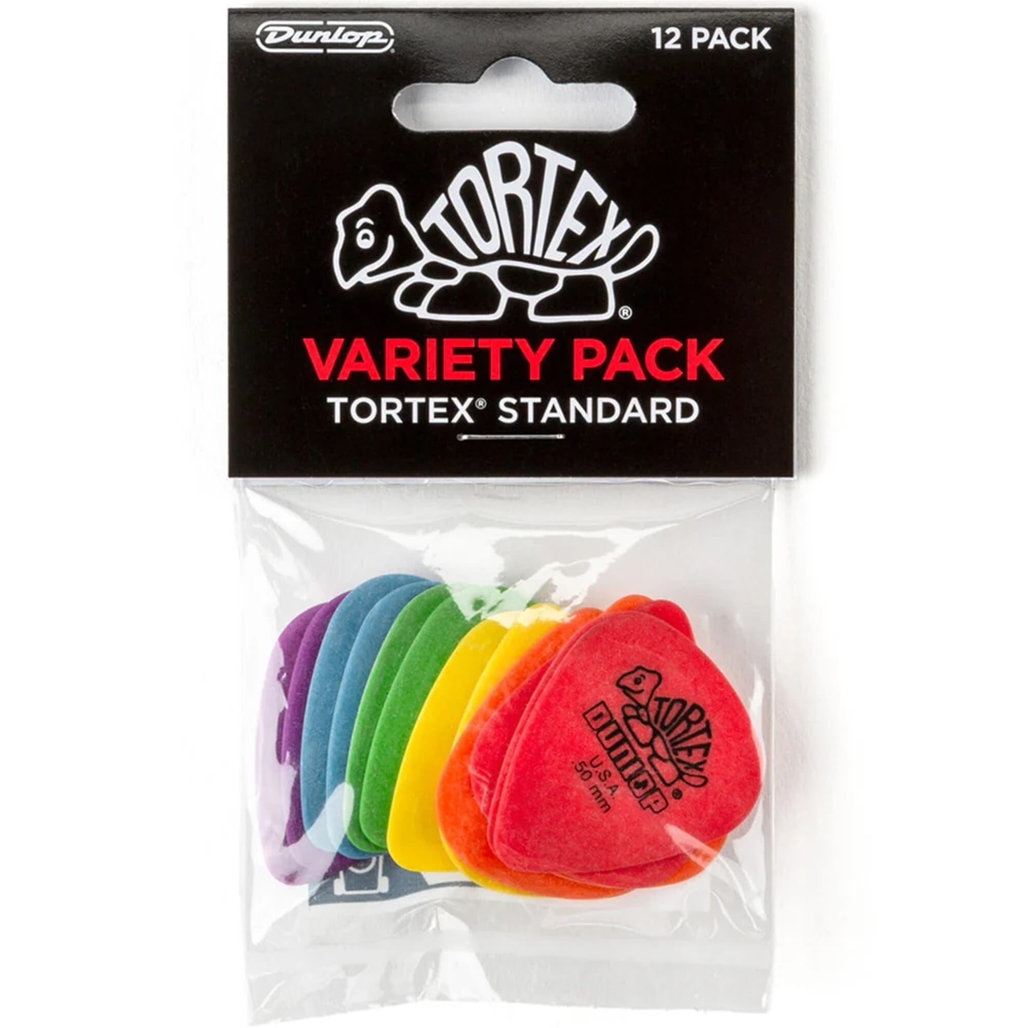 Dunlop Tortex Standard Pick Variety 12 Pack