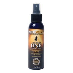 Music Nomad MN103 Guitar ONE - All in 1 Cleaner, Polish, Wax for Gloss Finishes