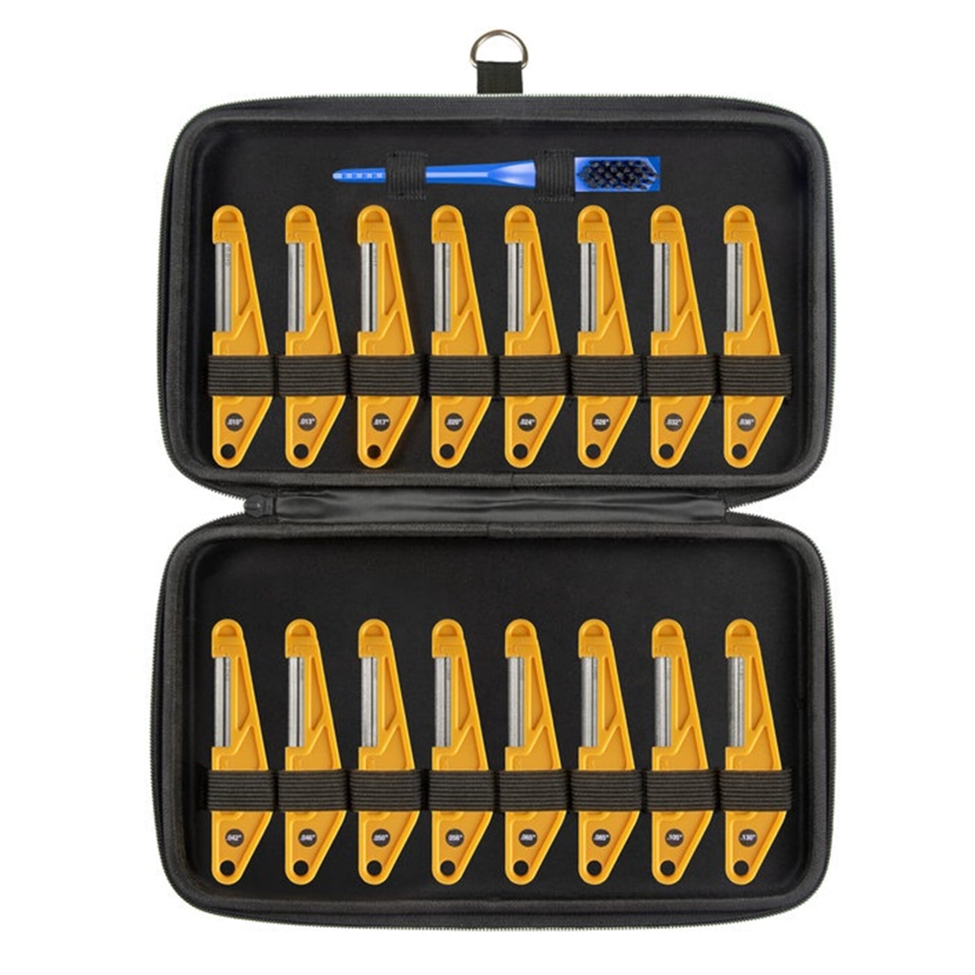 Music Nomad MN676 Diamond Coated Nut File Complete Shop Set