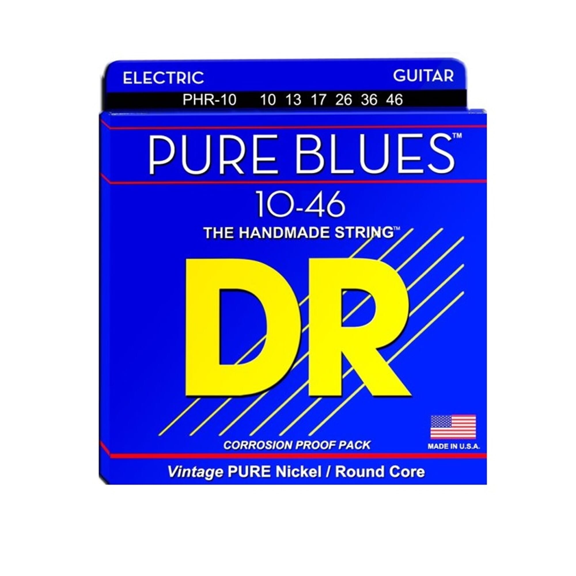 DR Pure Blues 10-46 Electric Guitar Strings