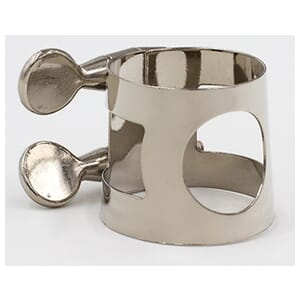 American Plating Ligature Bb Clarinet - Nickel