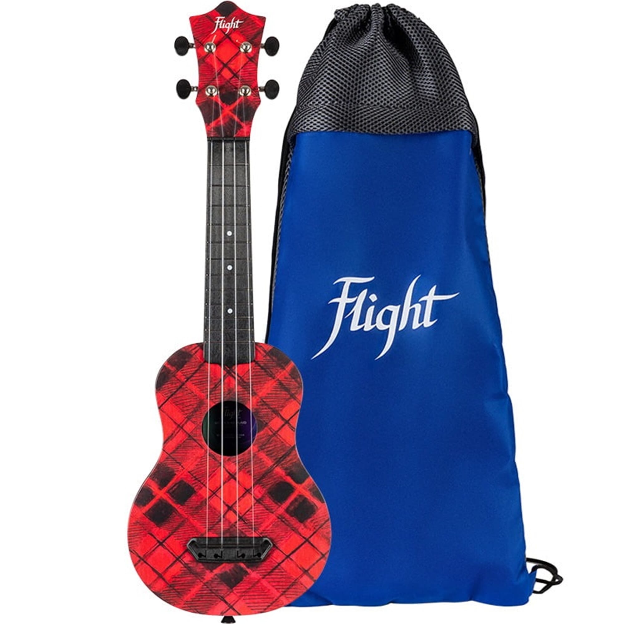Flight UTS-40 Plaid Ultra Travel Ukulele