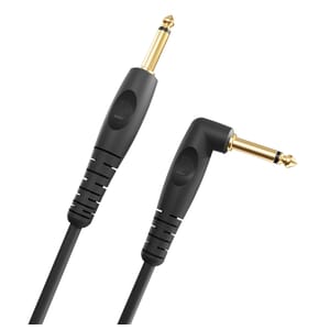 D'Addario Custom Series Instrument Cable, Right Angle - 20 feet