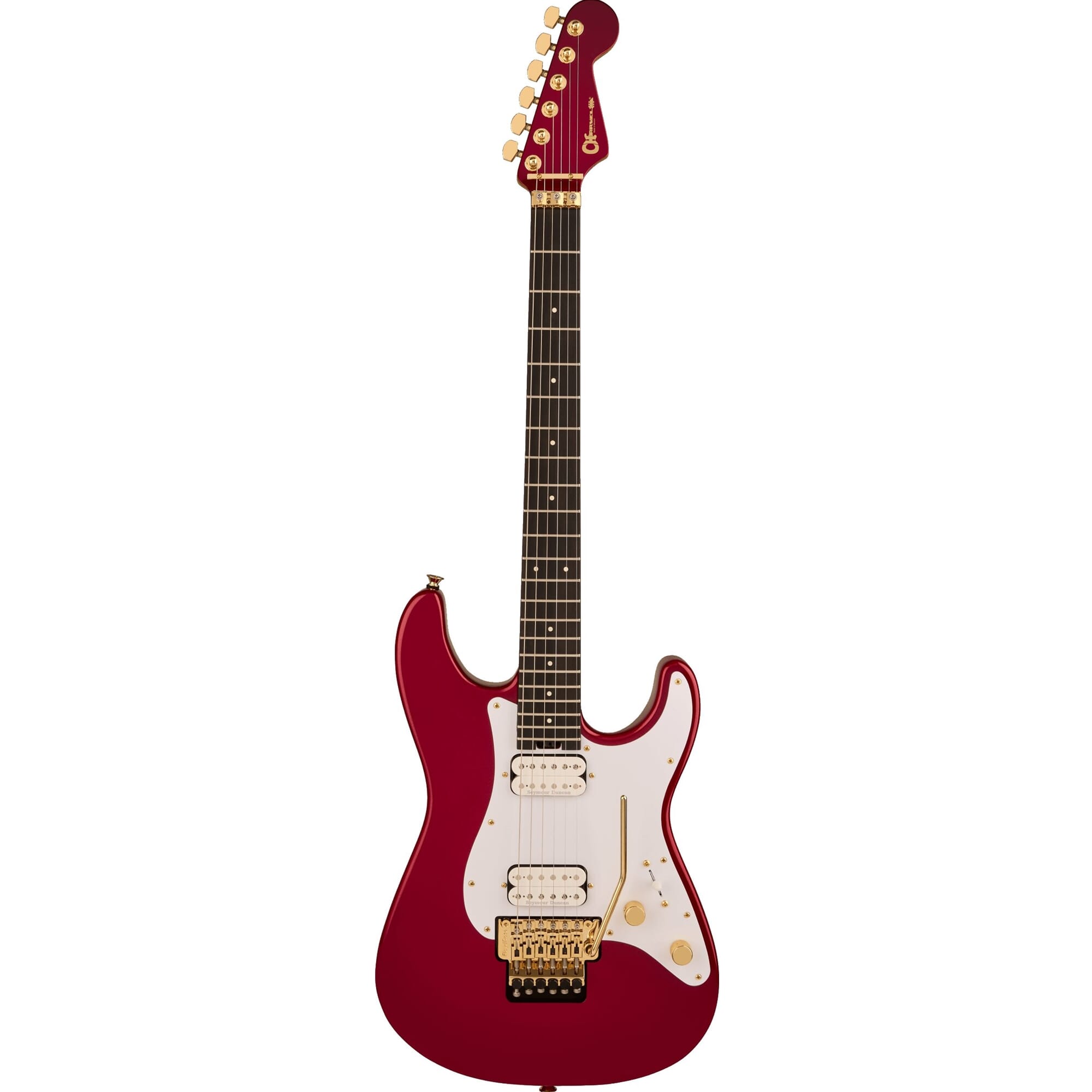 Charvel Pro-Mod Plus So-Cal® SC1 Style 1 HH FR EB, Ebony Fingerboard, Candy Apple Red