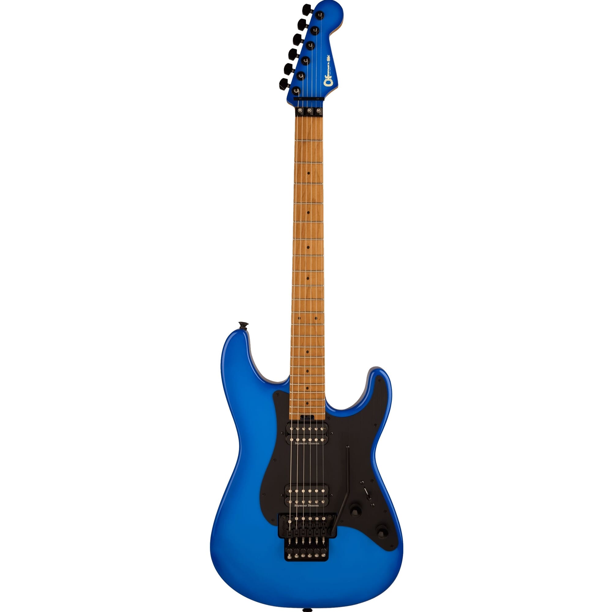 Charvel Pro-Mod Plus So-Cal Style 1 HH FR CM, Caramelized Maple Fingerboard, Blue Burst