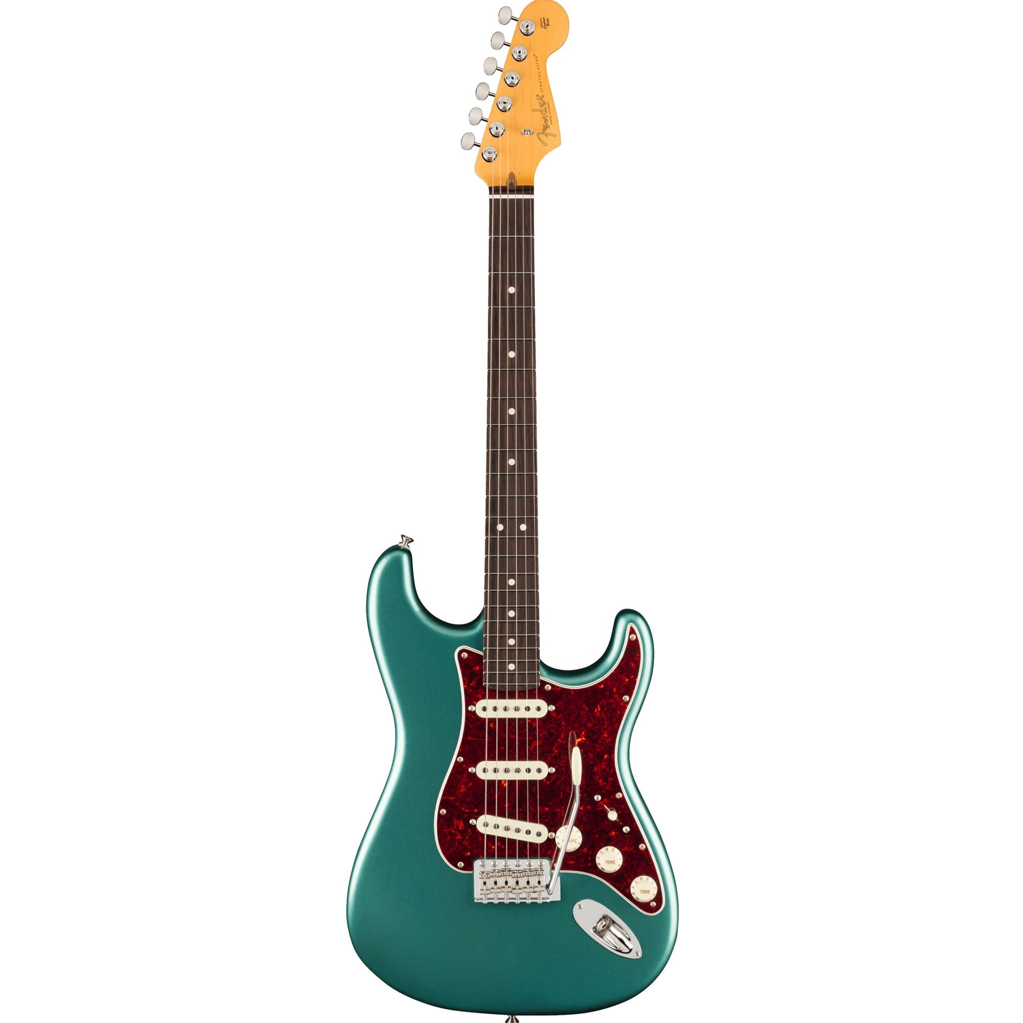 Fender American Professional Classic Stratocaster®, Rosewood Fingerboard, Faded Sherwood Green Metallic
