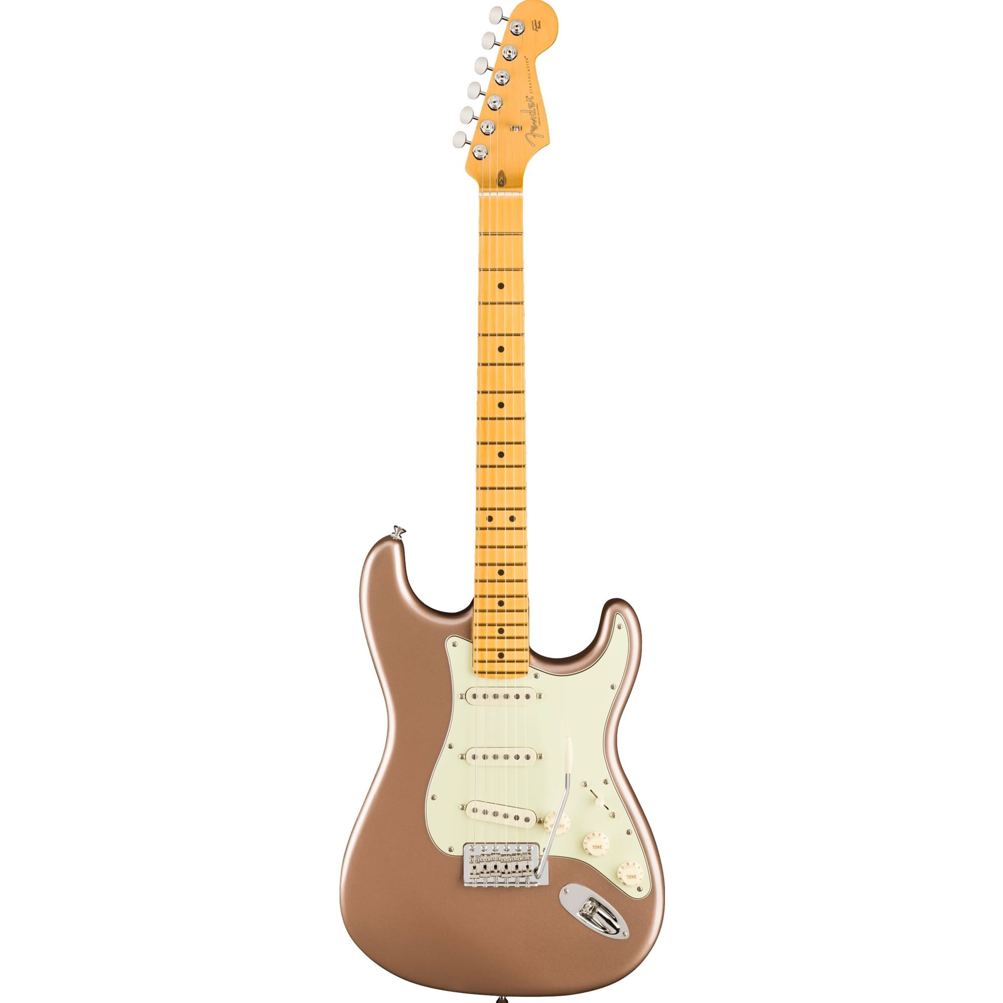 Fender American Professional Classic Stratocaster®, Maple Fingerboard, Faded Firemist Gold