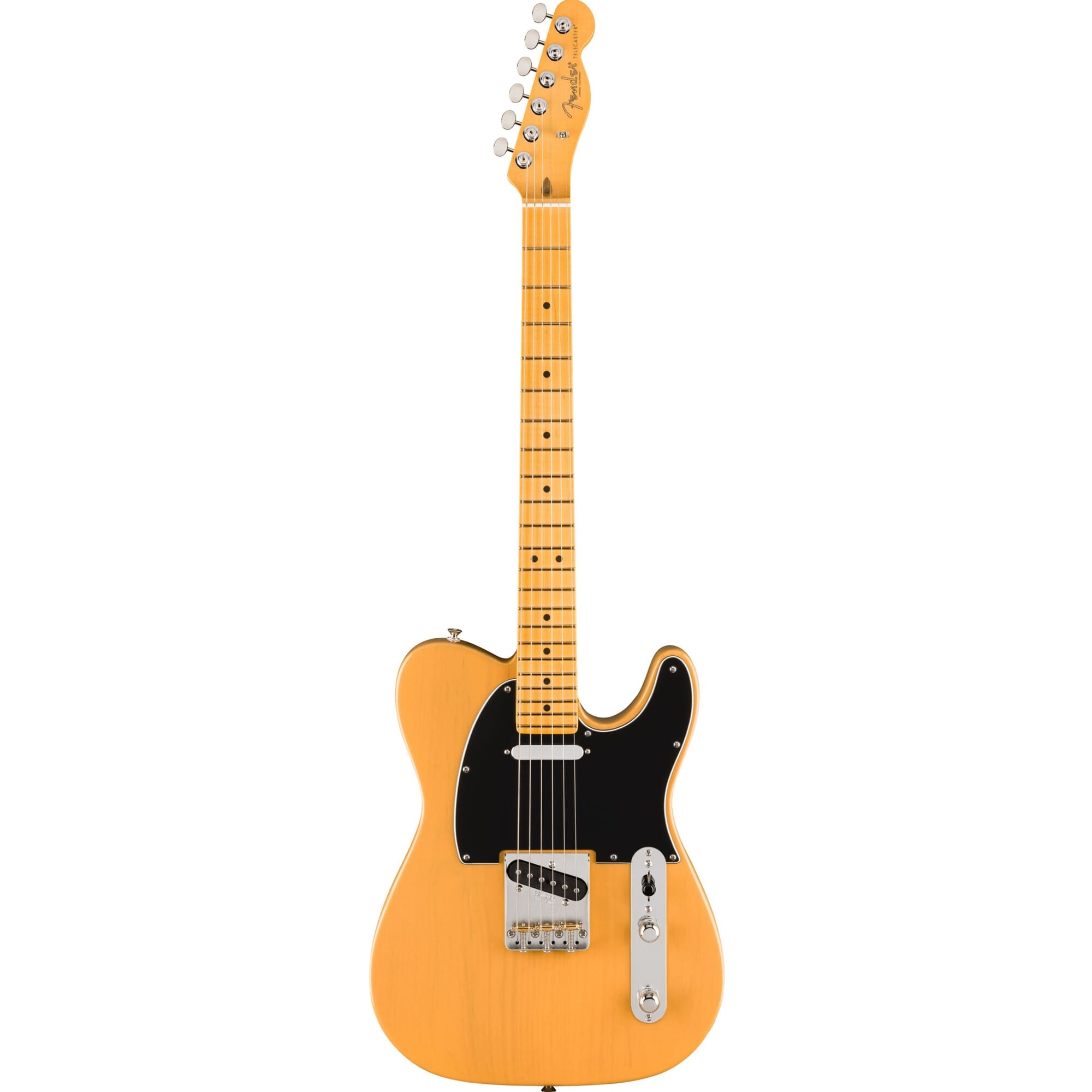 Fender American Professional Classic Telecaster®, Maple Fingerboard, Butterscotch Blonde
