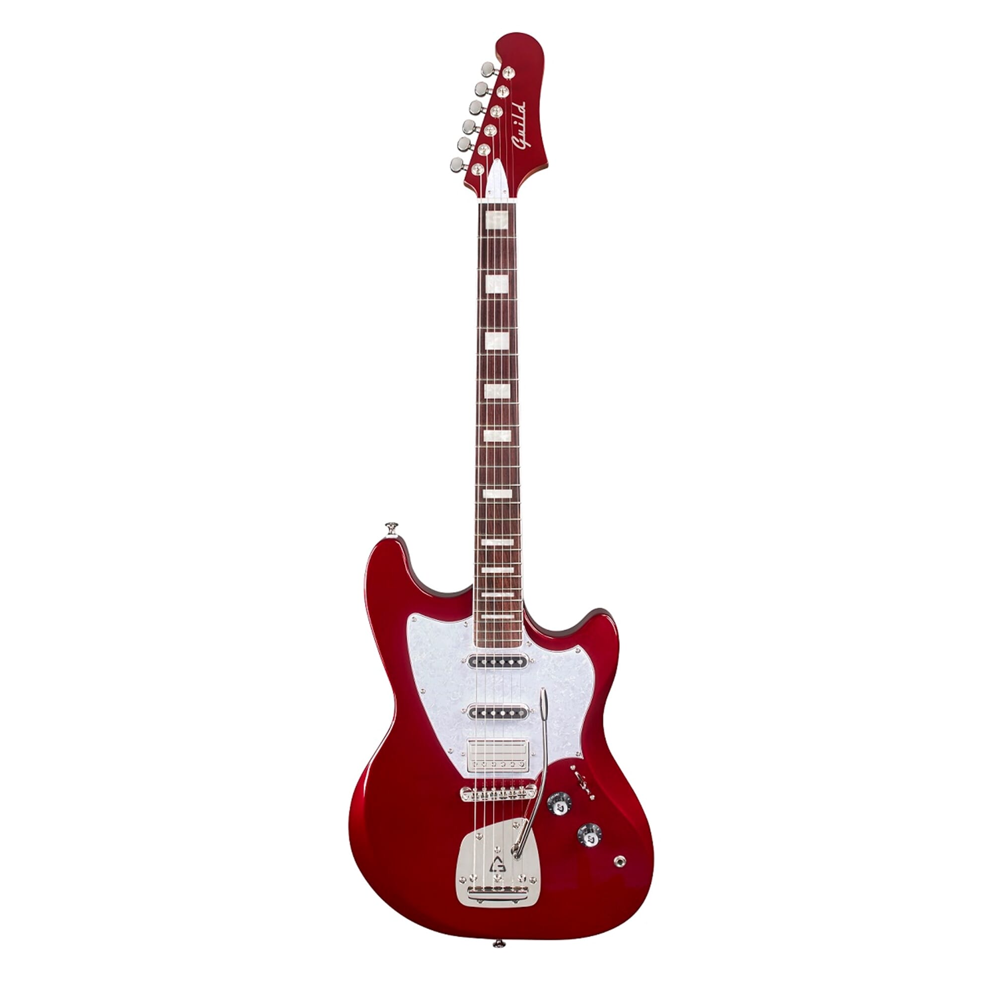 Guild Surfliner Deluxe Red Metallic Electric Guitar