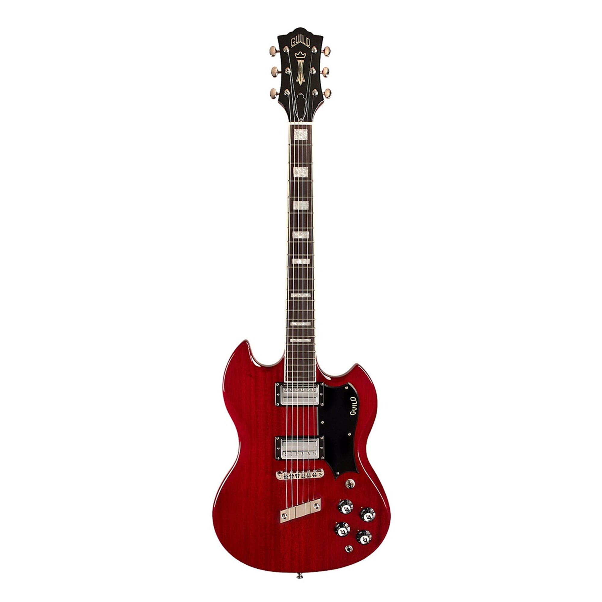 Guild Polara Deluxe Cherry Red Electric Guitar