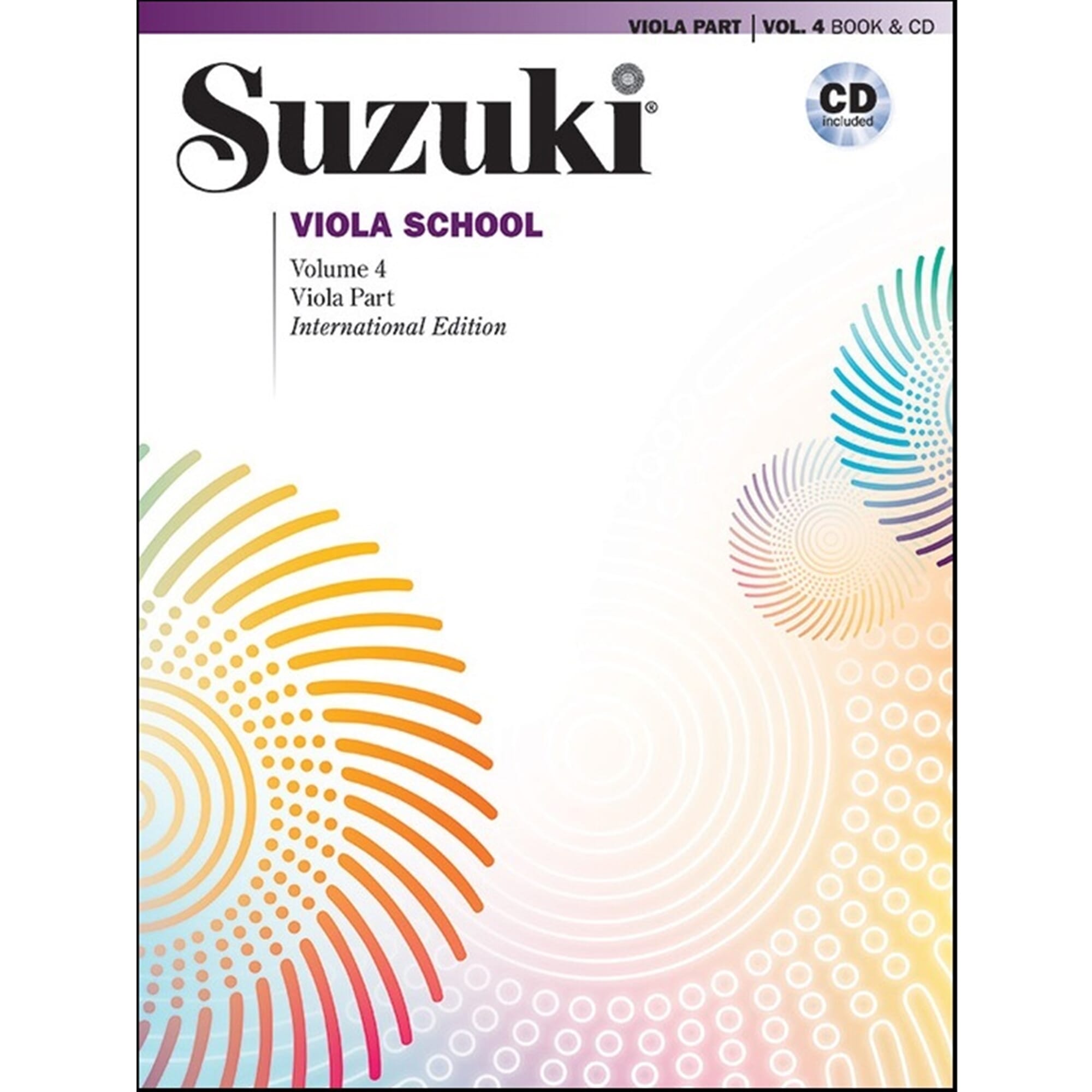 Suzuki Viola School Volume 4 - Book & CD