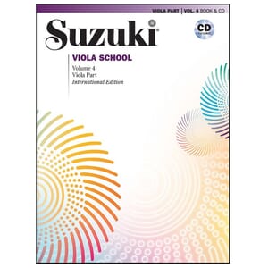Suzuki Viola School Volume 4 - Book & CD
