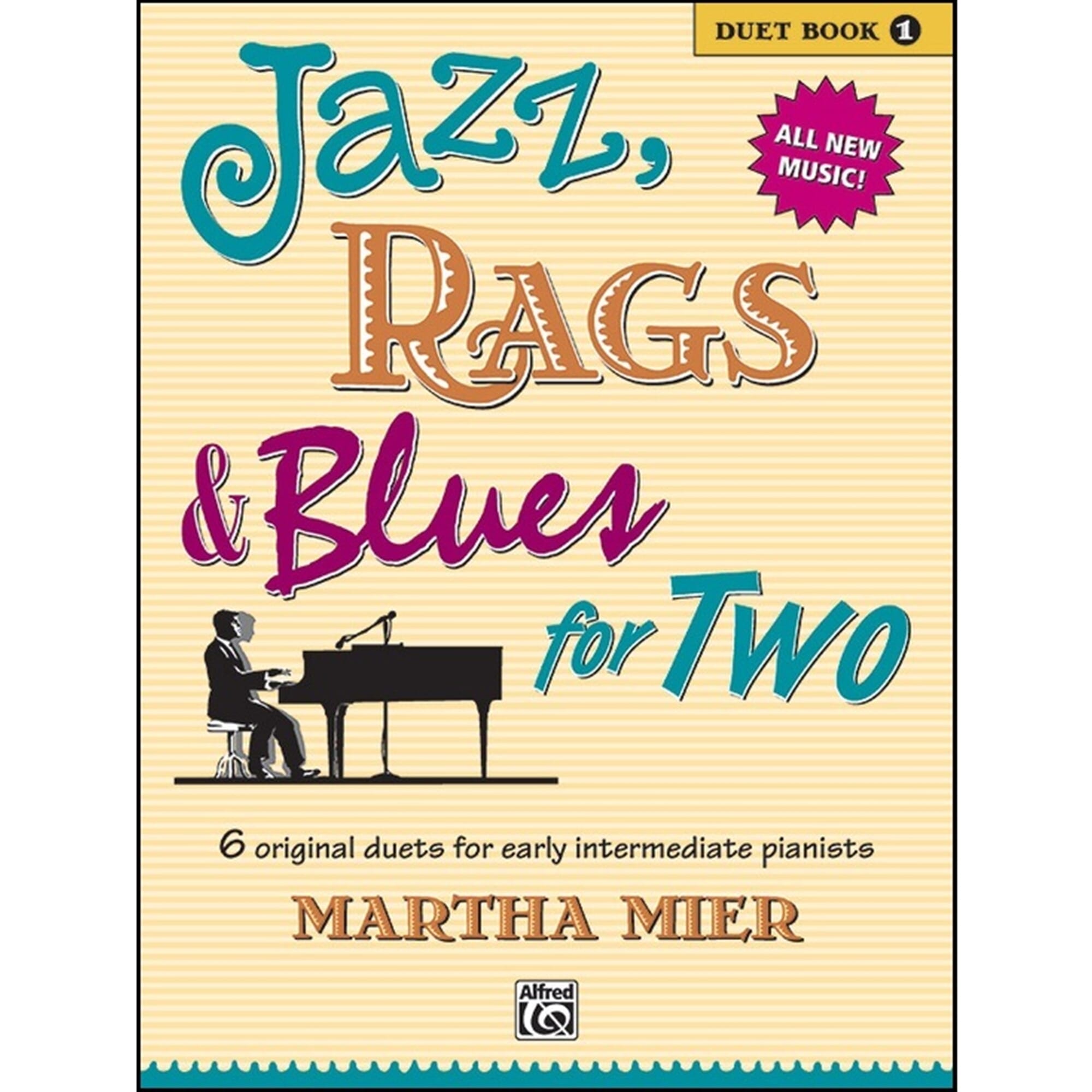 Jazz, Rags & Blues For Two - Martha Mier - Book 1
