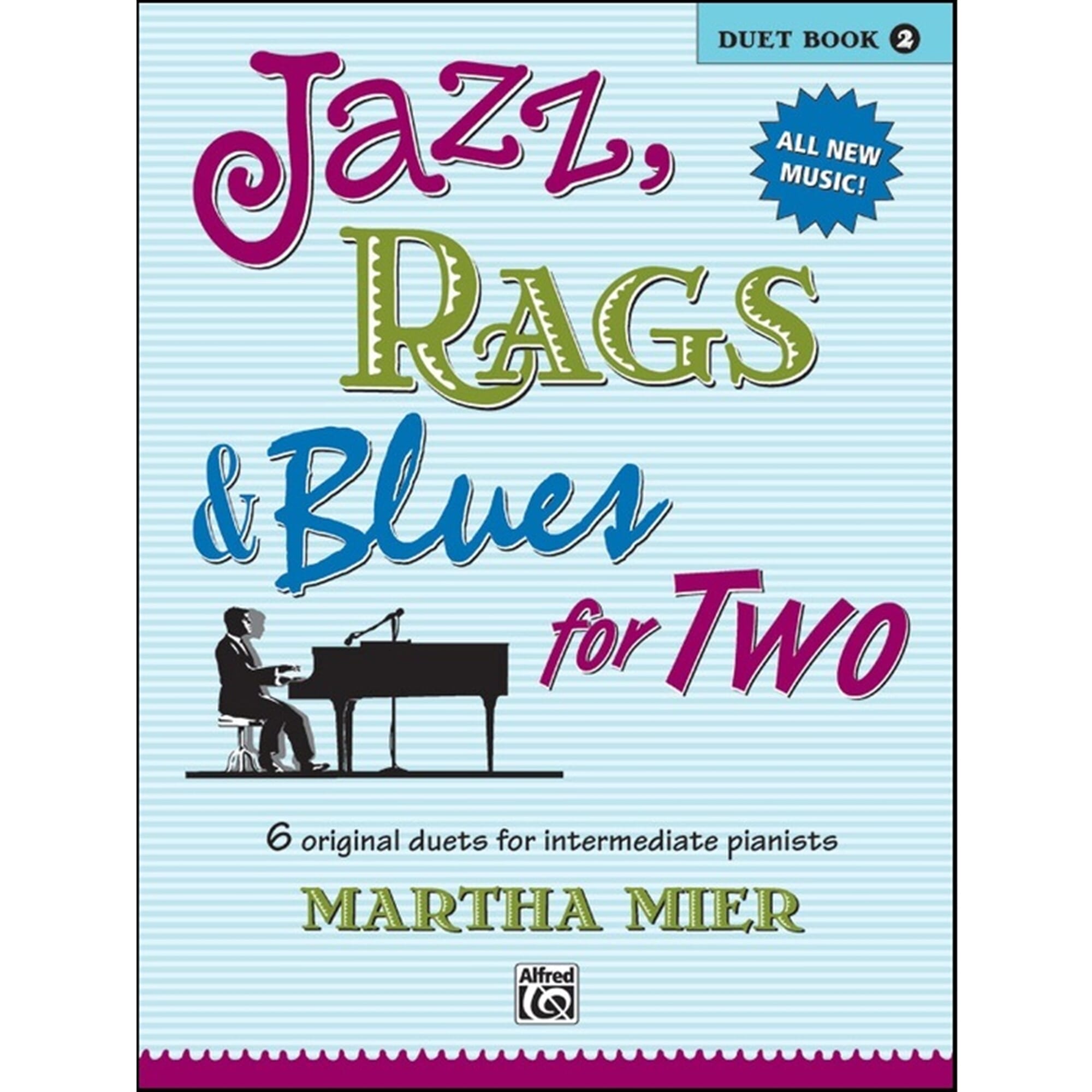 Jazz, Rags & Blues For Two - Martha Mier - Book 2