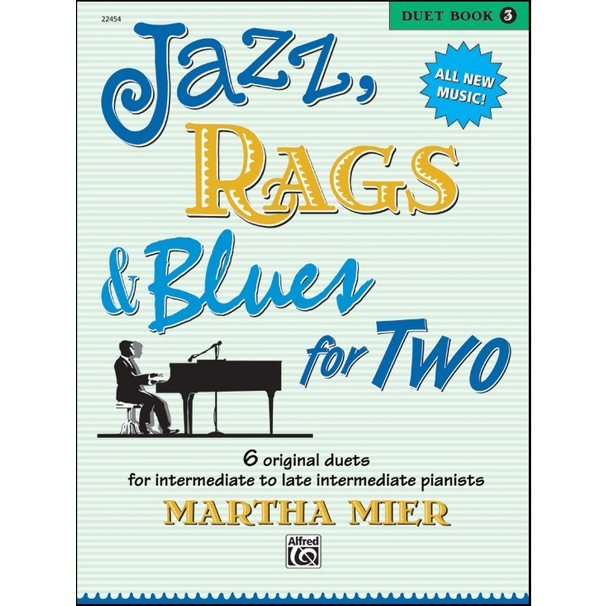 Jazz, Rags & Blues For Two - Martha Mier - Book 3