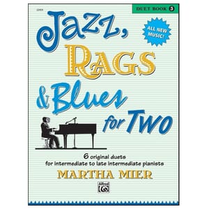 Jazz, Rags & Blues For Two - Martha Mier - Book 3