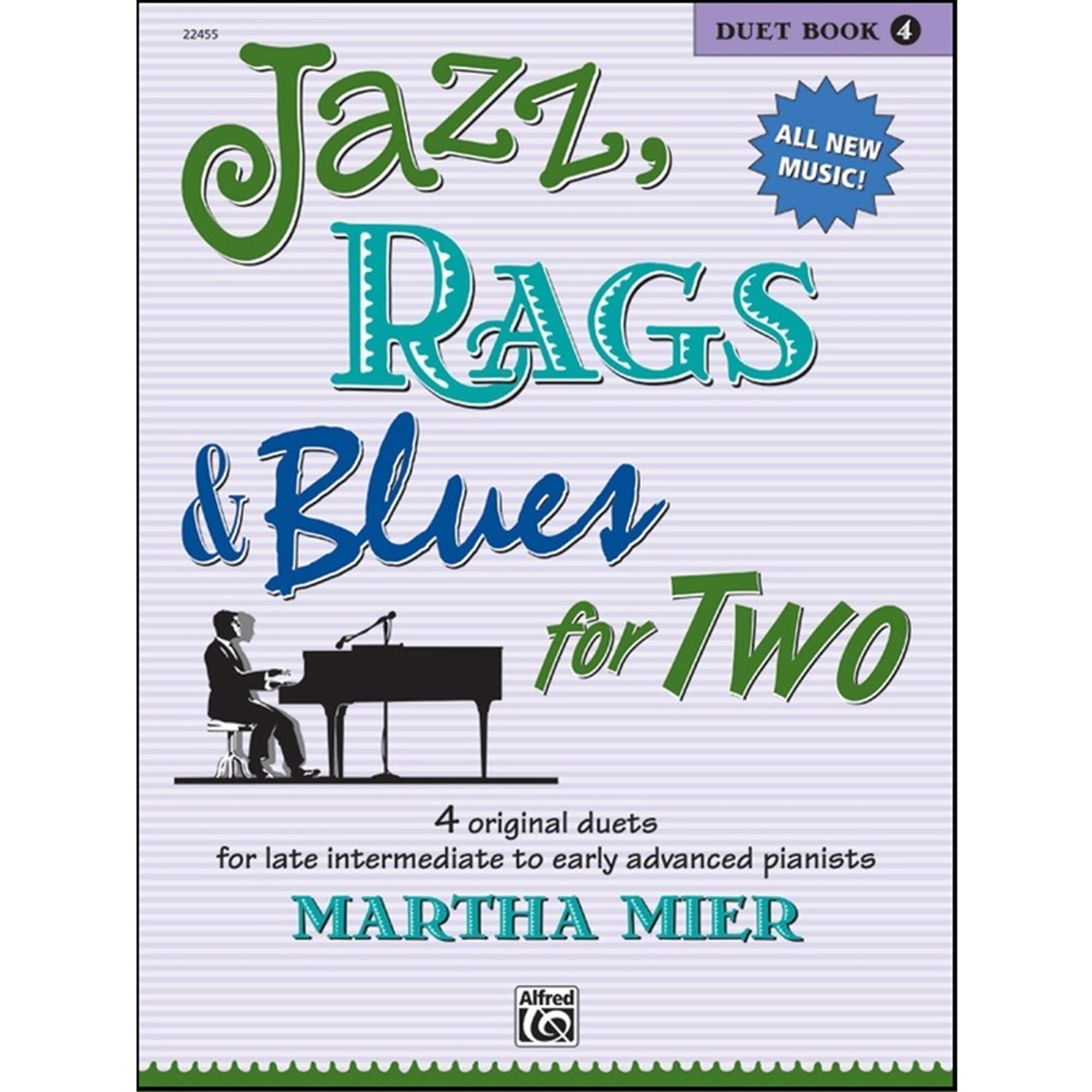 Jazz, Rags & Blues For Two - Martha Mier - Book 4