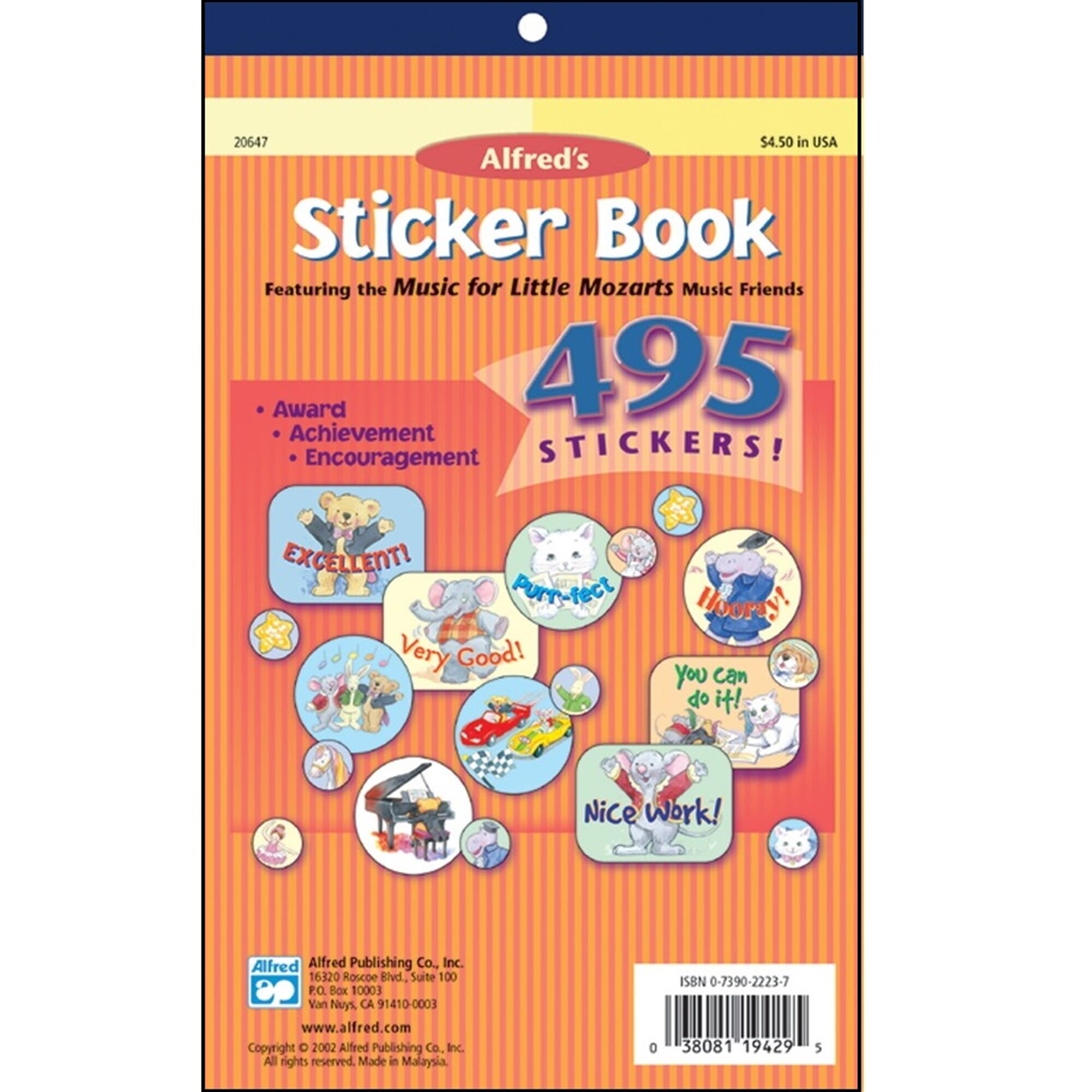 Music for Little Mozarts - Sticker Book