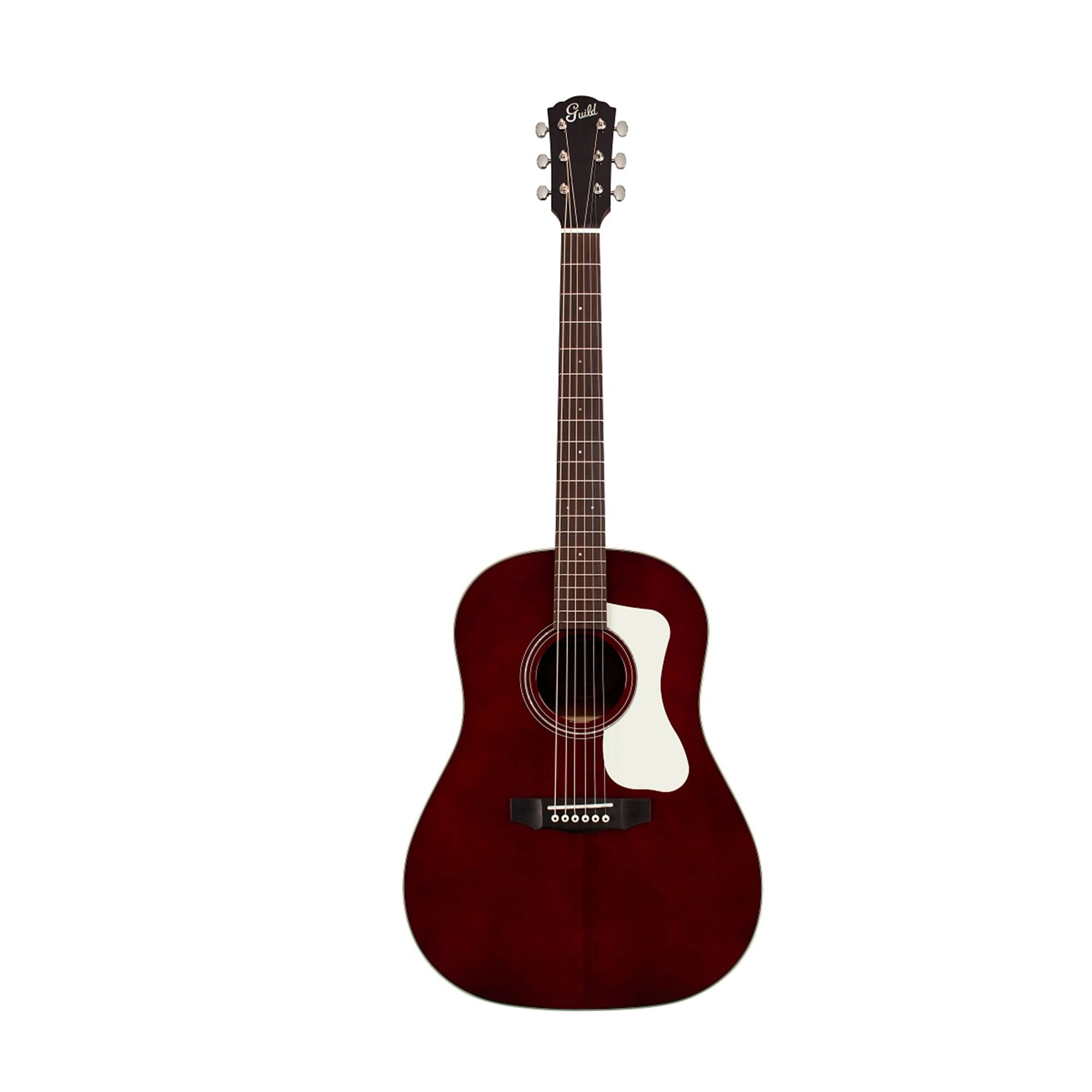 Guild DS240 Memoir Slope Shoulder Acoustic Guitar - Wine Red