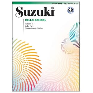 Suzuki Cello School Volume 5 - Book & CD